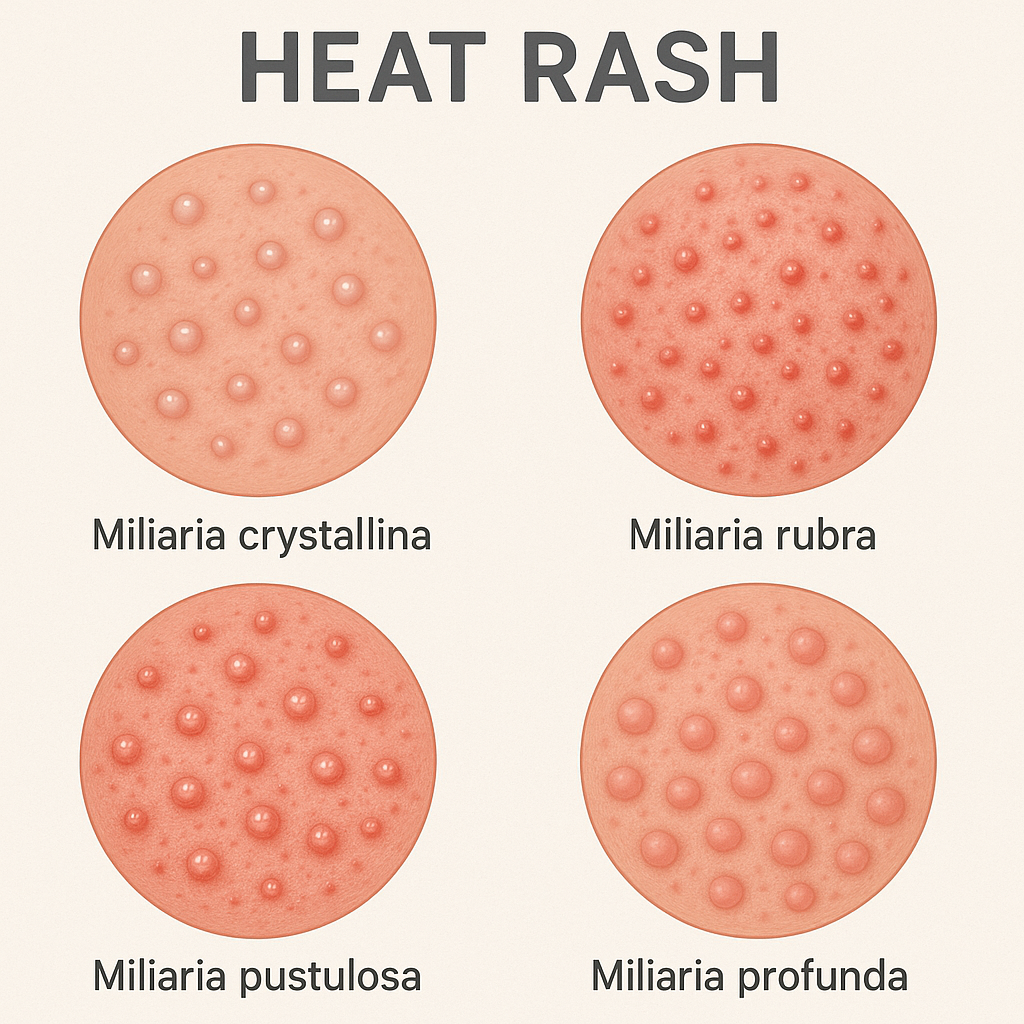 Heat Rash: Causes, Types, Symptoms, and Effective Treatments