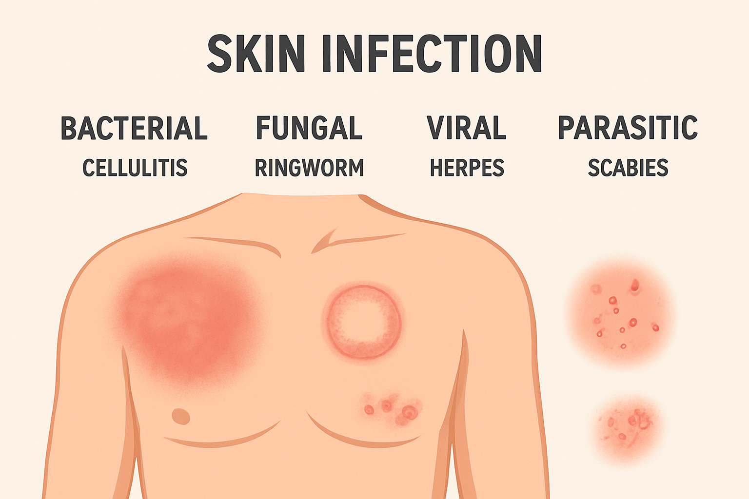 Skin Infection: Causes, Symptoms, Treatment & Prevention