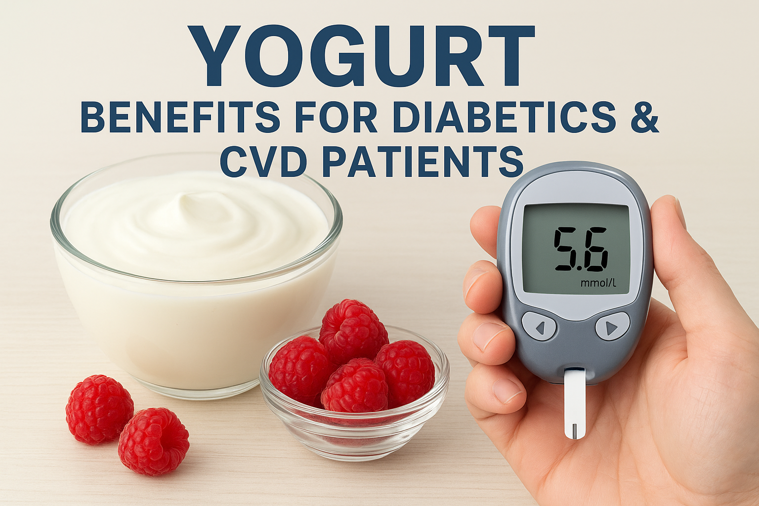 Yogurt: Health Benefits for Diabetics and Heart (CVD) Patients